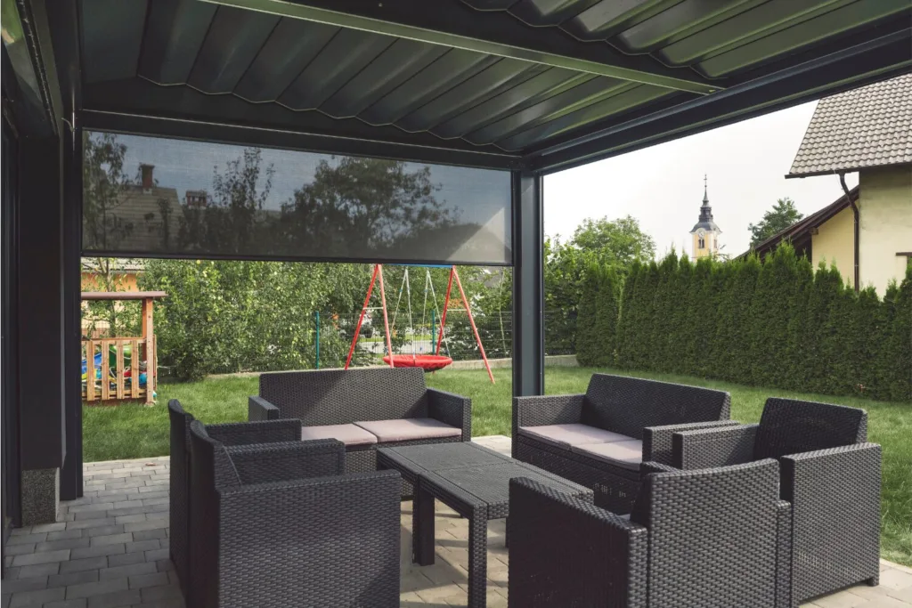 hliníková pergola